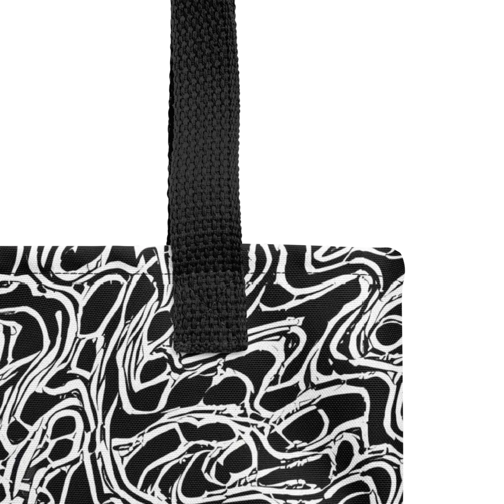Inkstorm Labyrinth on Tote Bag — Product details