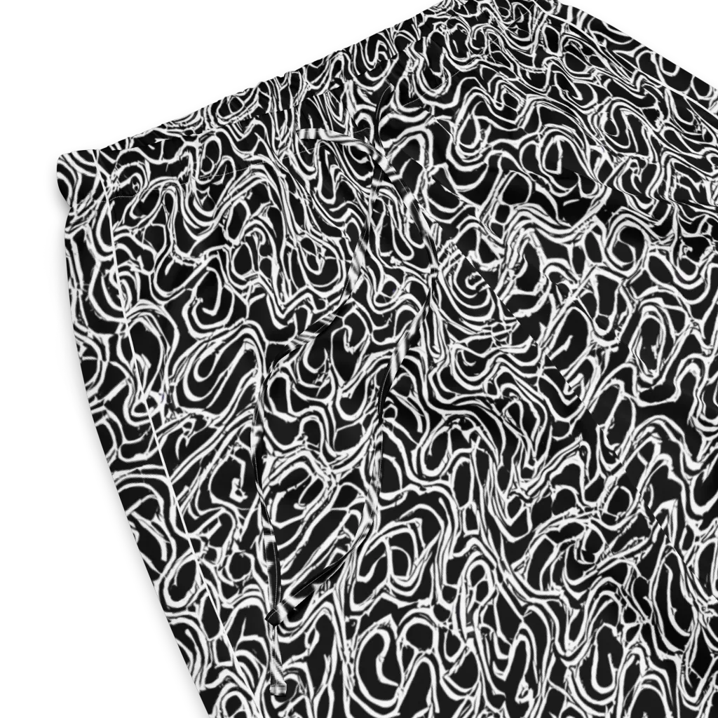 Inkstorm Labyrinth on Women's Pajama Pants — Product details