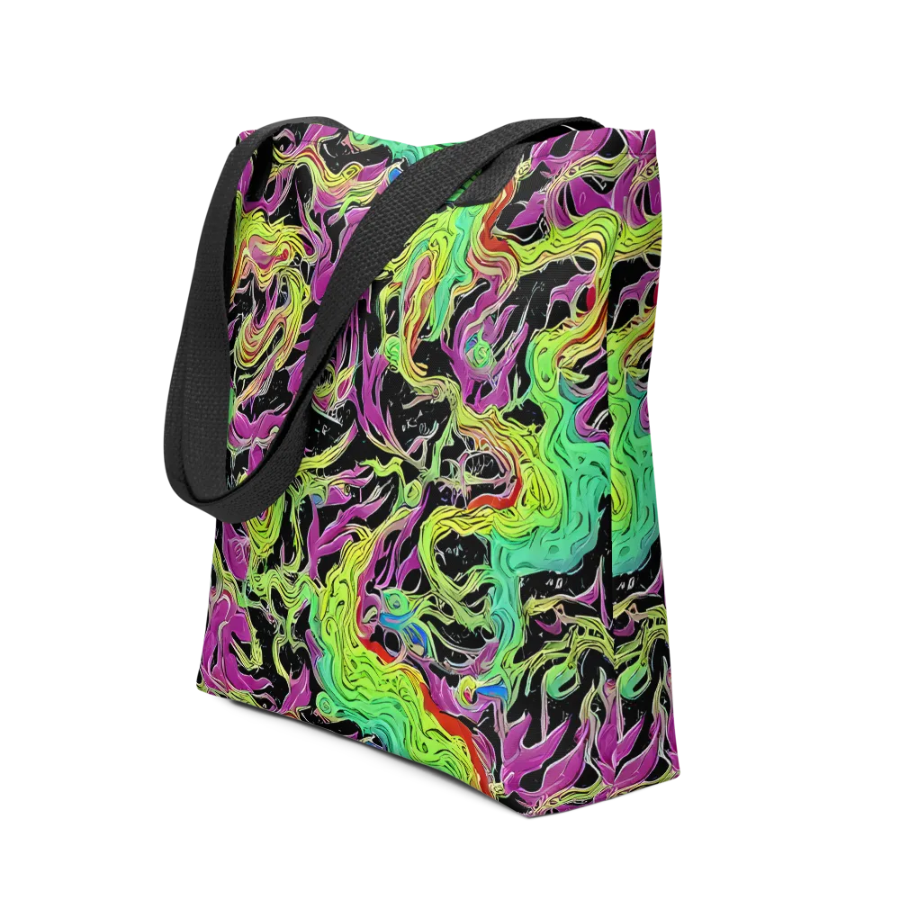 Limefire Spiral on Tote Bag — Front