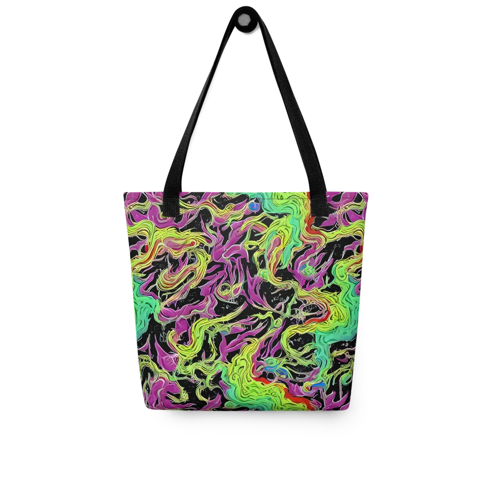 Limefire Spiral on Tote Bag — Front