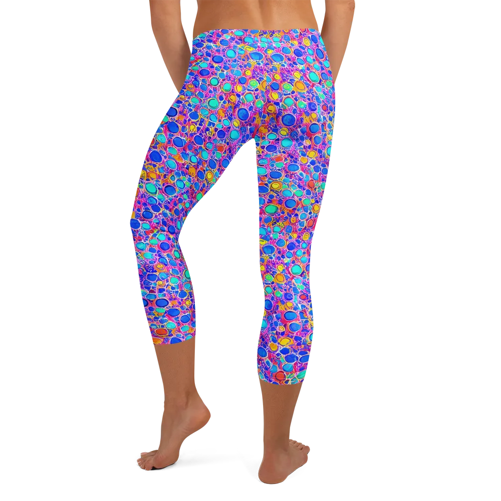 Prism Pollen on Capri Leggings — Back