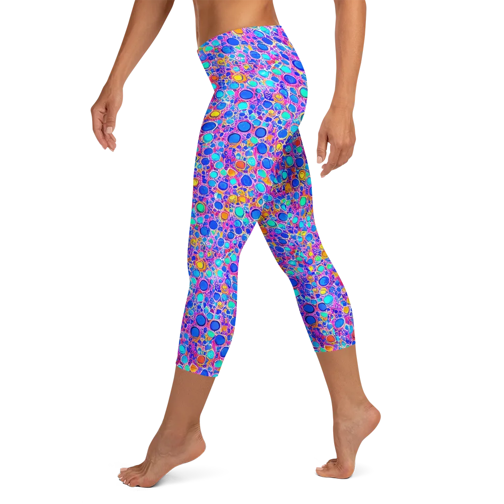 Prism Pollen on Capri Leggings — Left