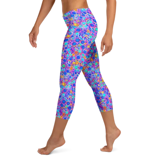Prism Pollen on a Capri Leggings