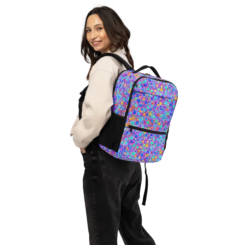Prism Pollen on Utility Backpack — Back