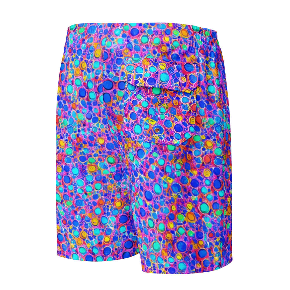 Prism Pollen on Men's Board Shorts — Back