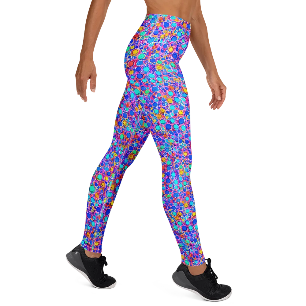 Prism Pollen on Yoga Leggings — Right