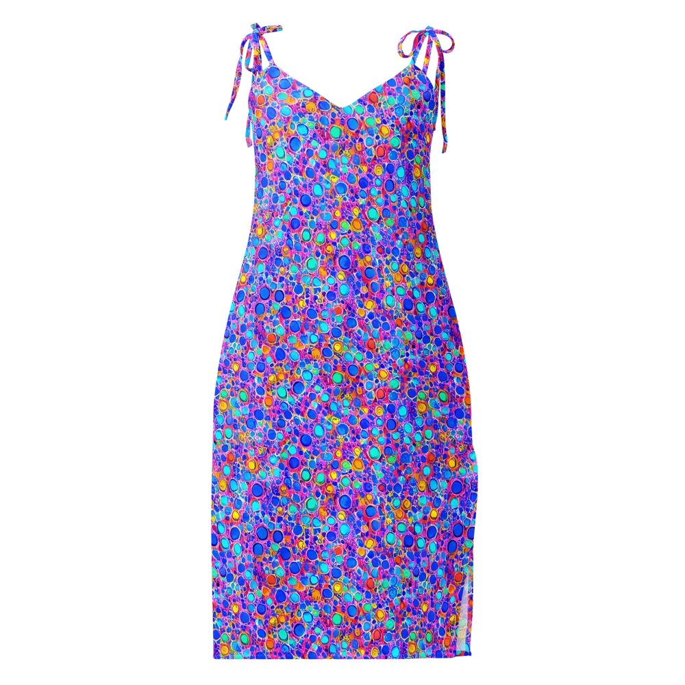 Prism Pollen on Slip Dress — Front