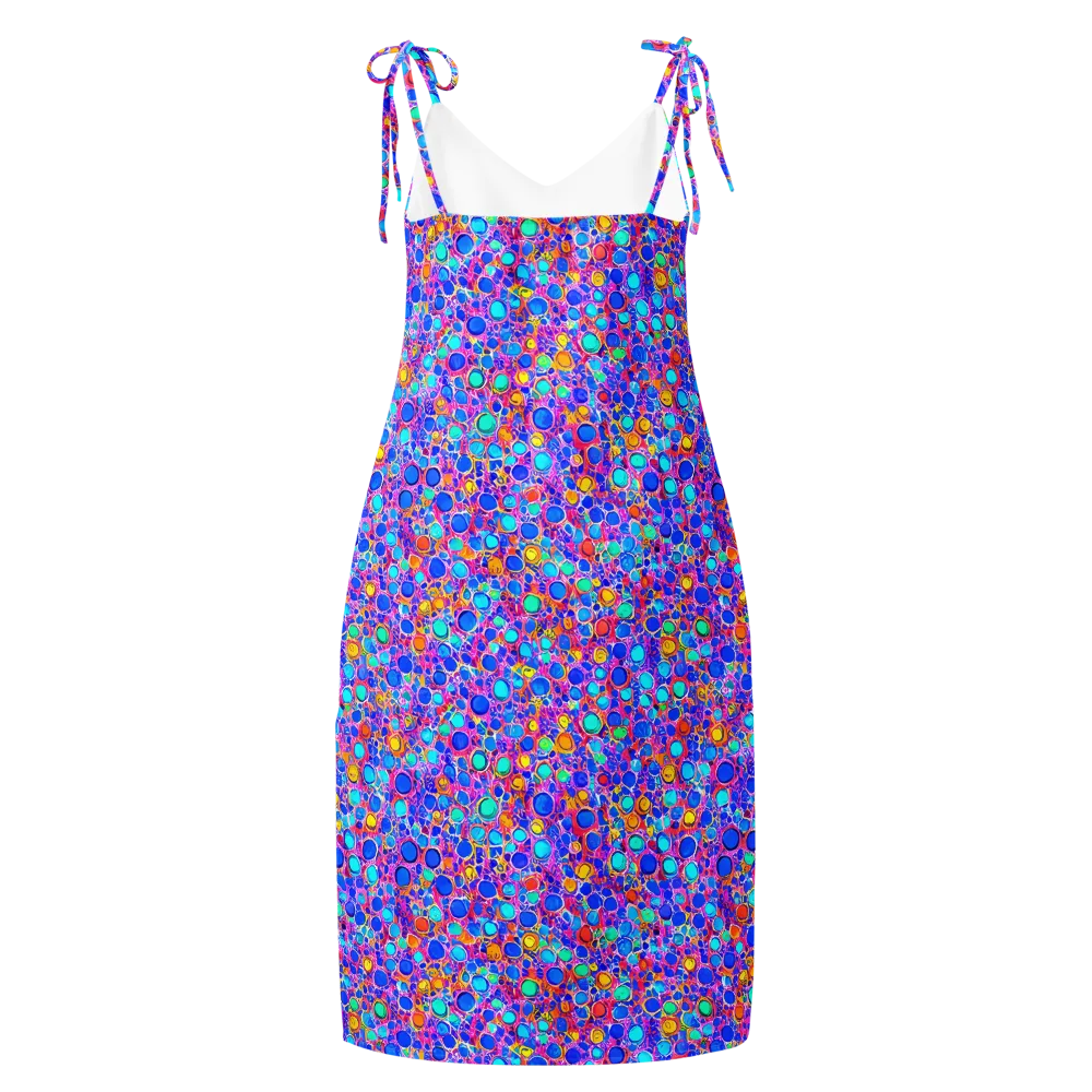 Prism Pollen on Slip Dress — Back