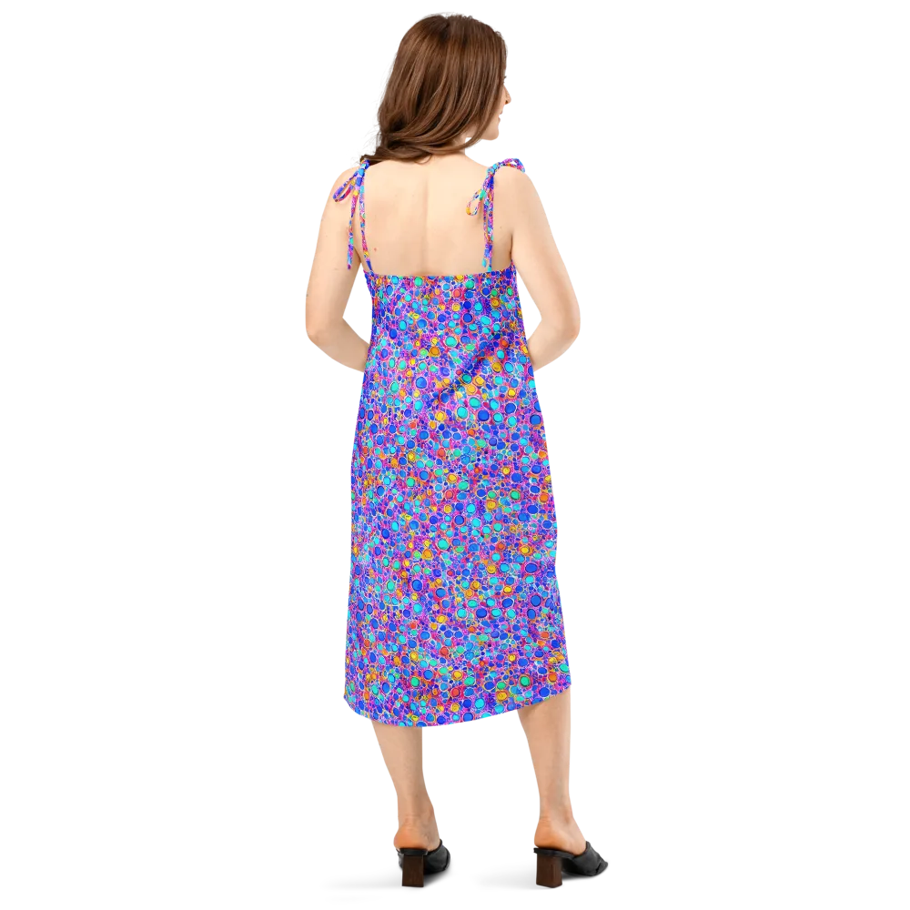 Prism Pollen on Slip Dress — Back