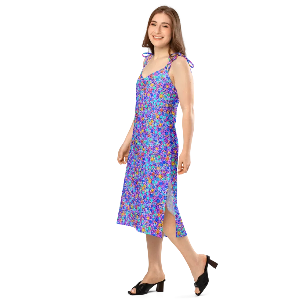 Prism Pollen on Slip Dress — Left Front