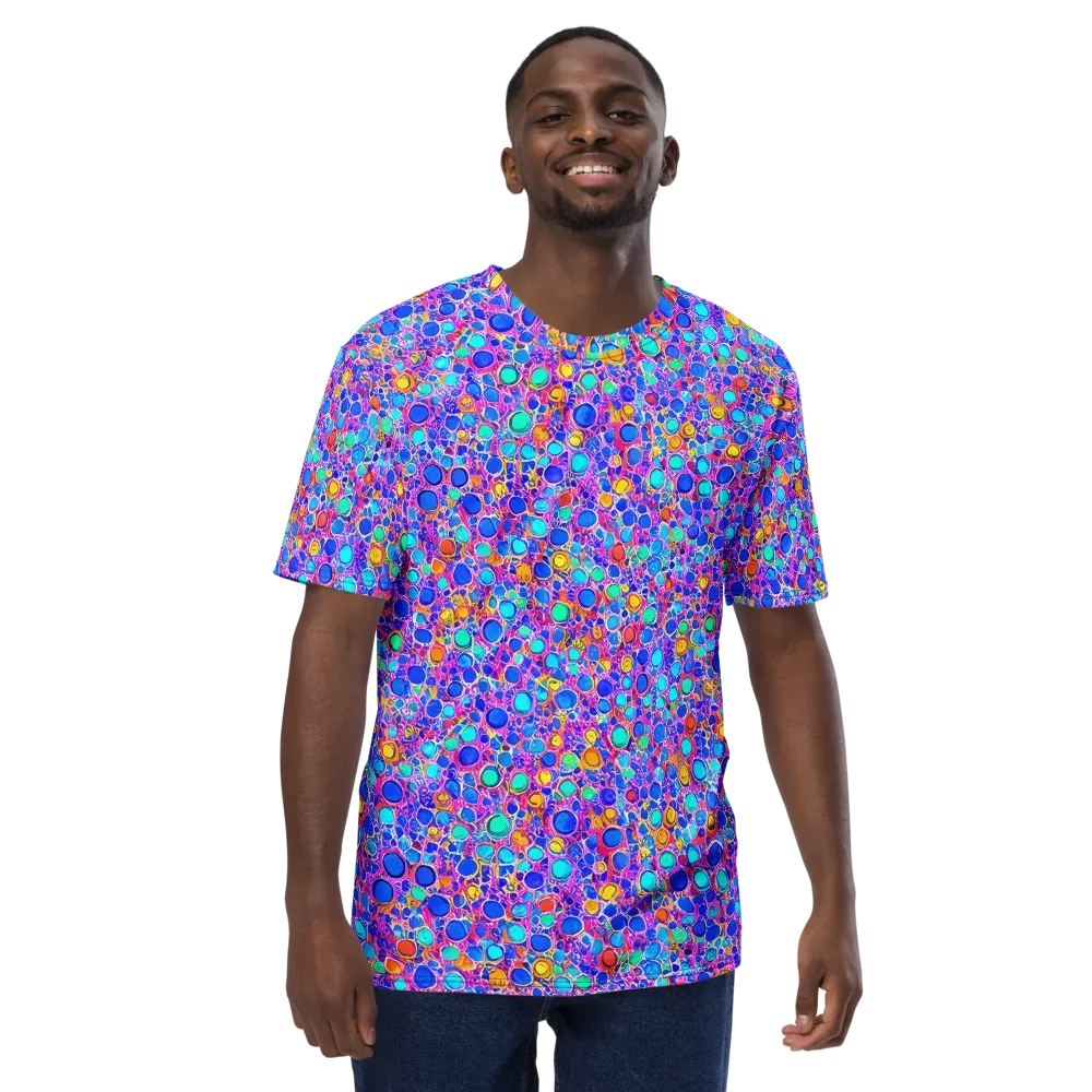Prism Pollen on Men's Crew Neck T-Shirt — Front