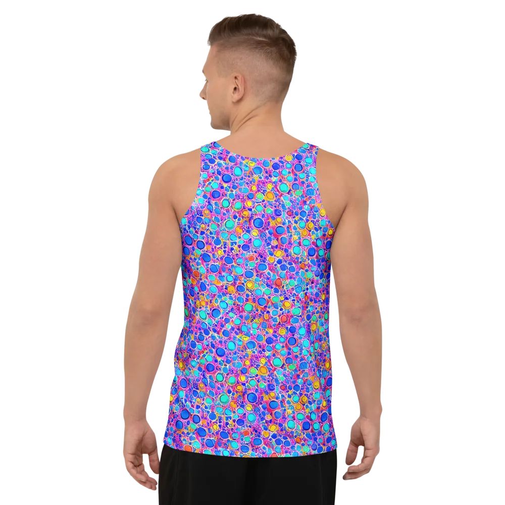 Prism Pollen on Men's Tank Top — Back