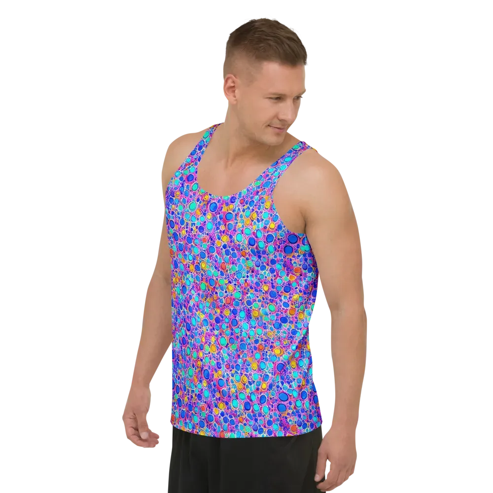 Prism Pollen on Men's Tank Top — Left Front