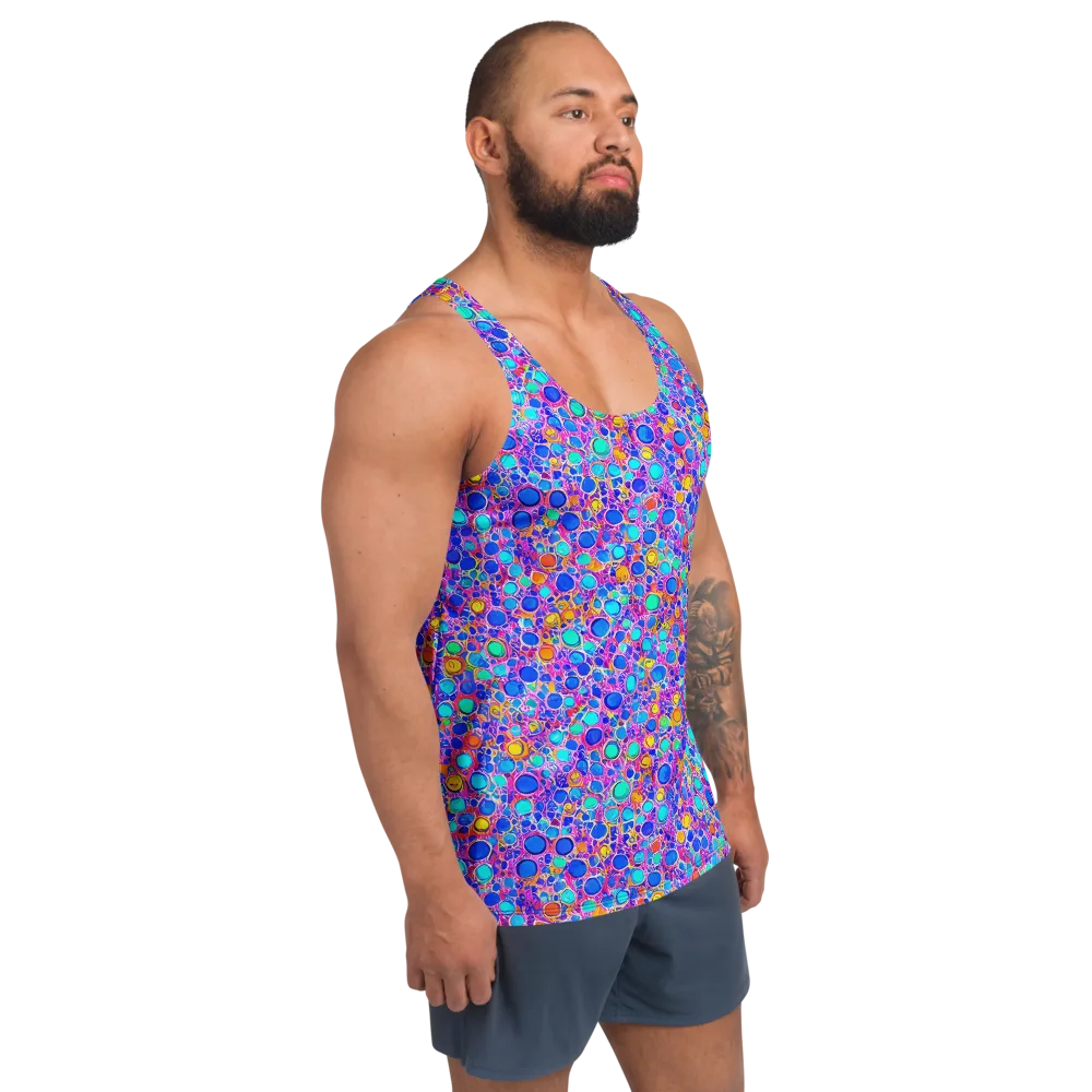 Prism Pollen on Men's Tank Top — Right Front