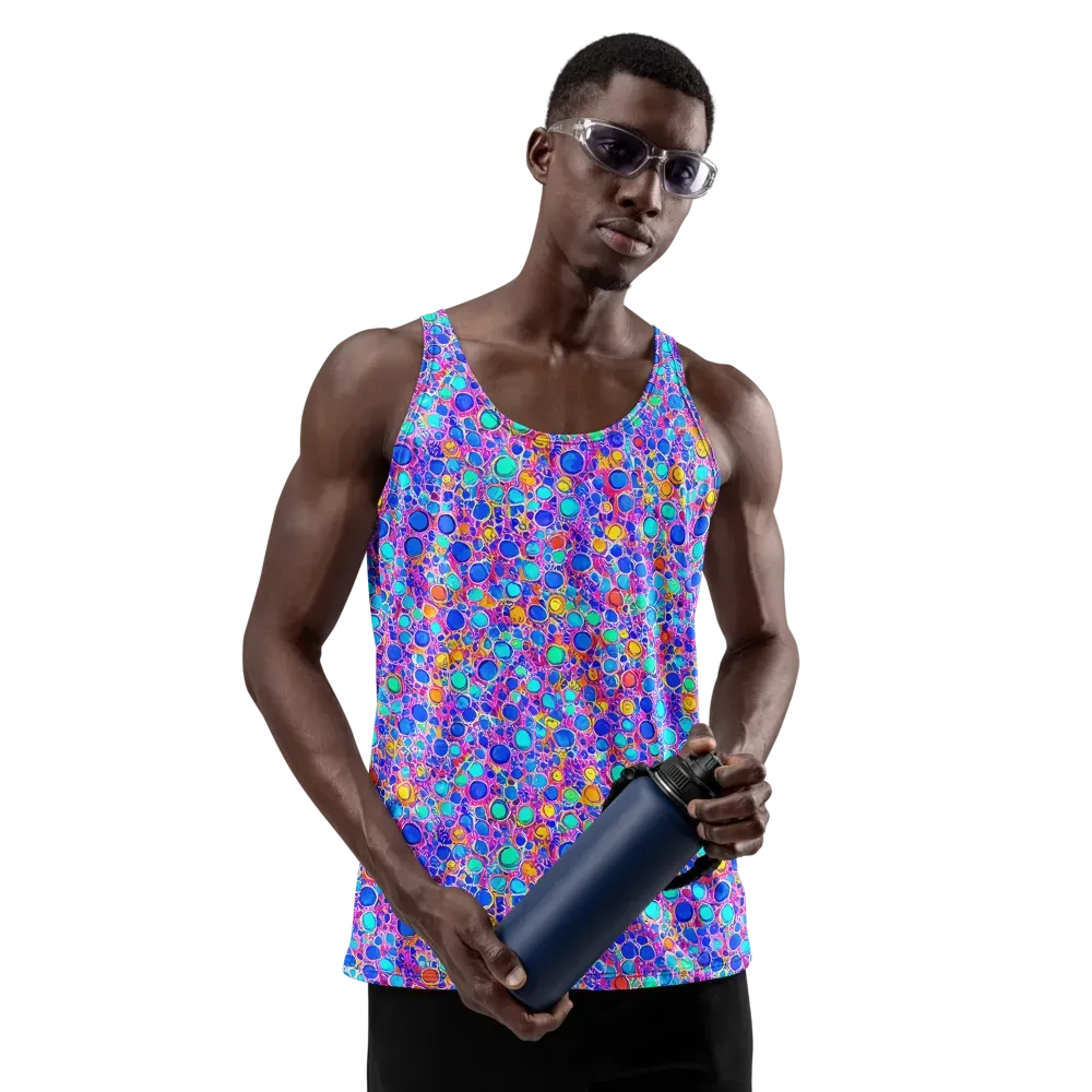 Prism Pollen on Men's Tank Top — Front