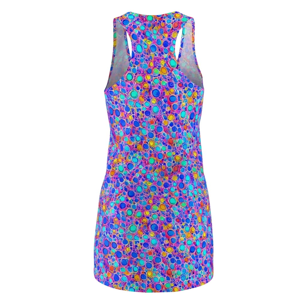 Prism Pollen on Racerback Dress — Back