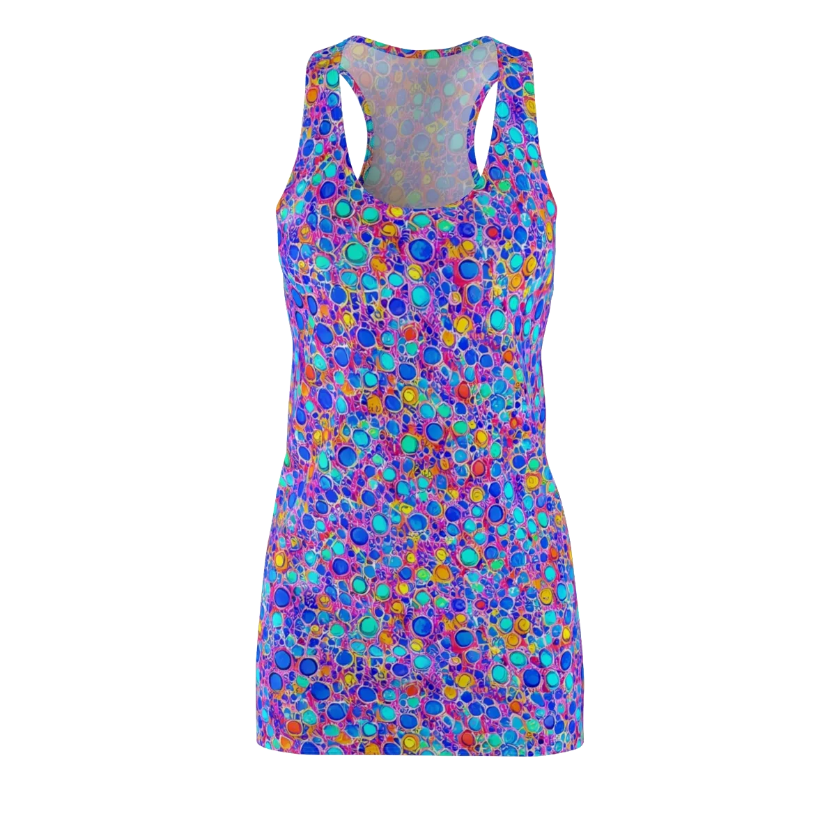 Prism Pollen on Racerback Dress — Front