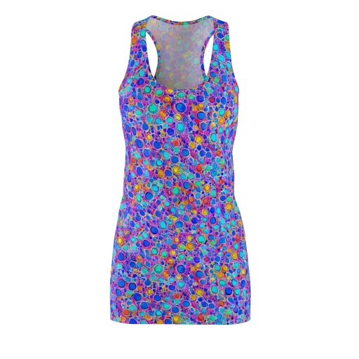 Prism Pollen on a Racerback Dress