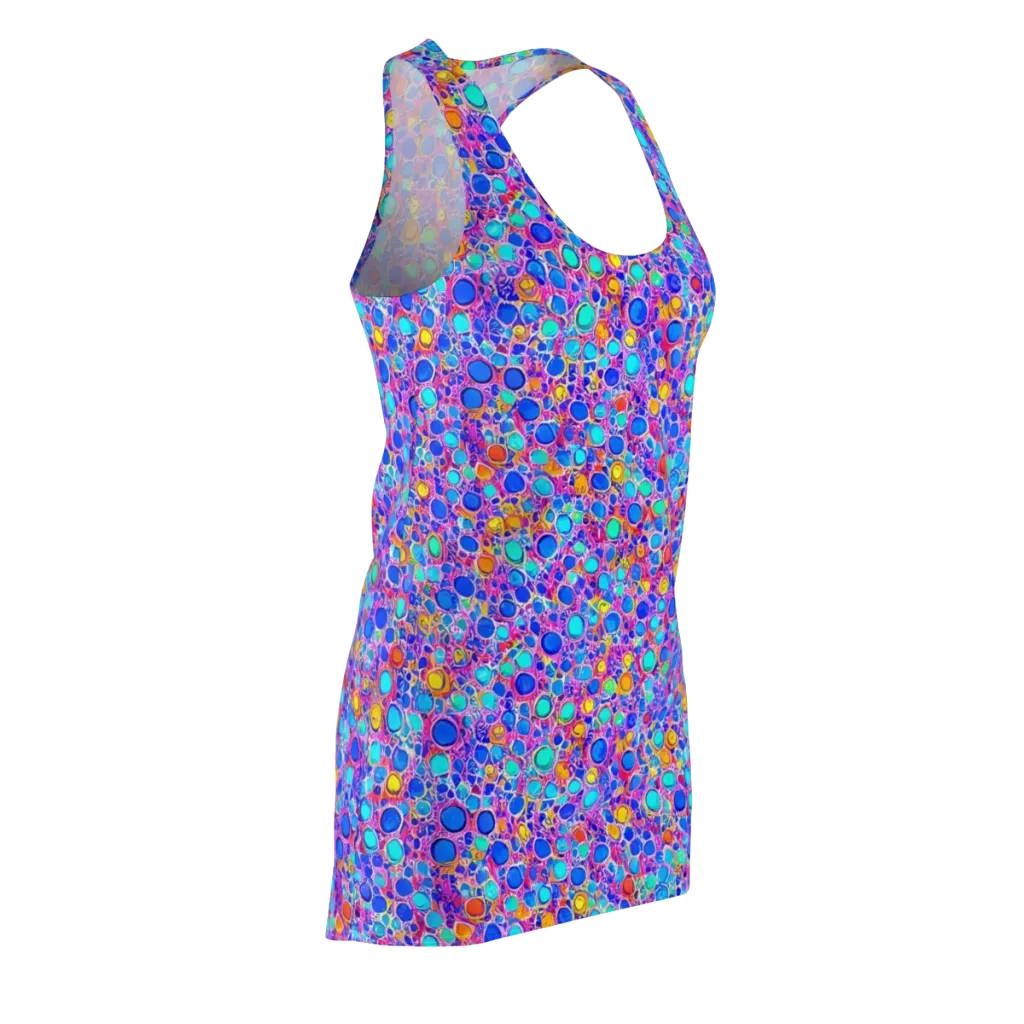 Prism Pollen on Racerback Dress — Front Side