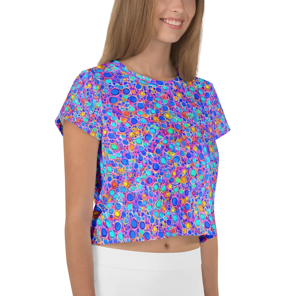 Prism Pollen on Crop Tee — Right
