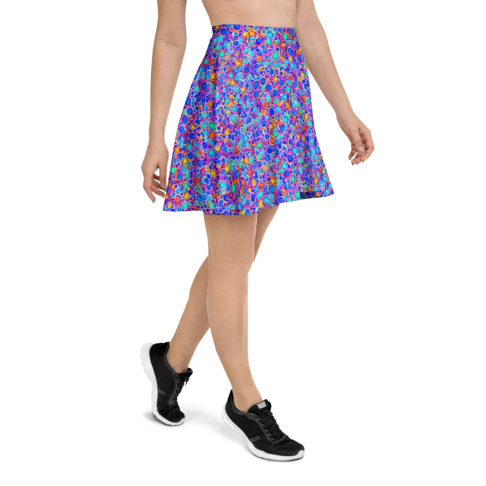 Prism Pollen on Skater Skirt — Right
