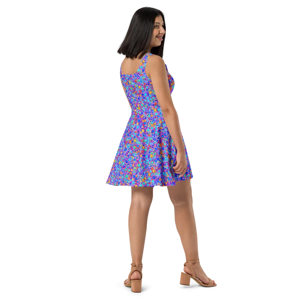 Prism Pollen on Skater Dress — Right