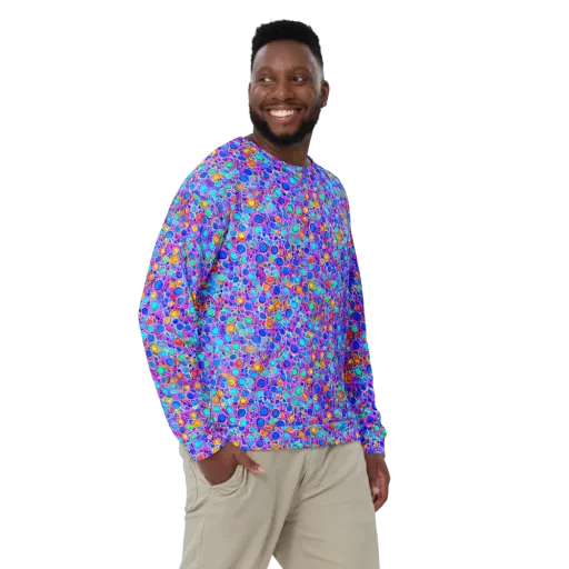 Prism Pollen on a Sweatshirt