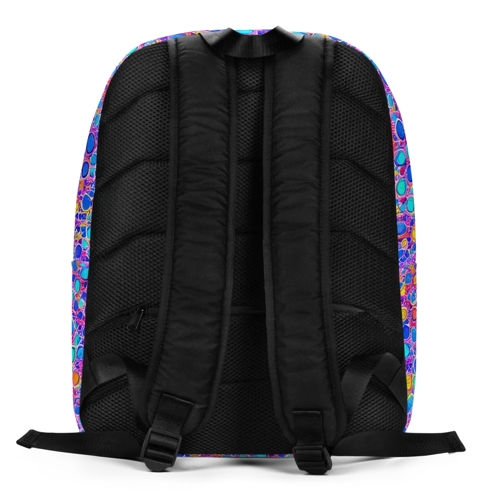 Prism Pollen on Minimalist Backpack — Back