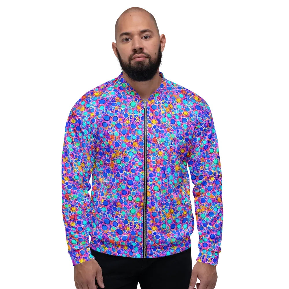 Prism Pollen on Bomber Jacket — Front