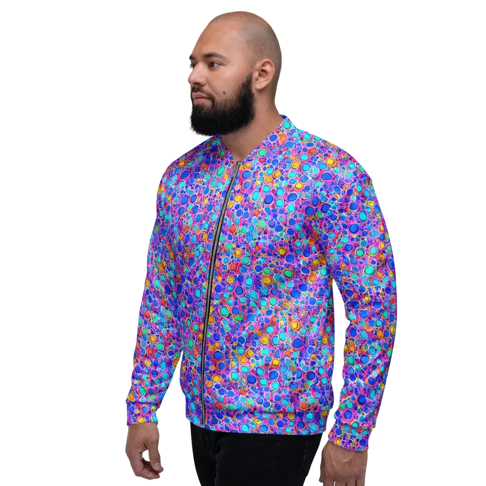 Prism Pollen on Bomber Jacket — Left