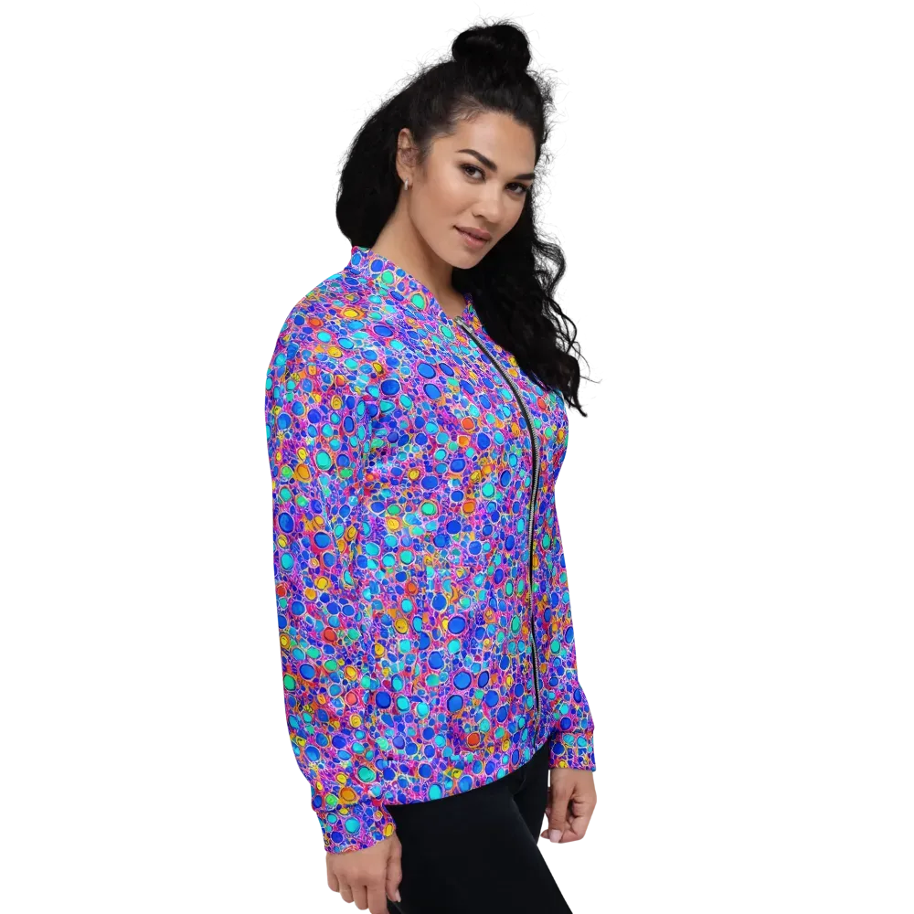 Prism Pollen on Bomber Jacket — Right