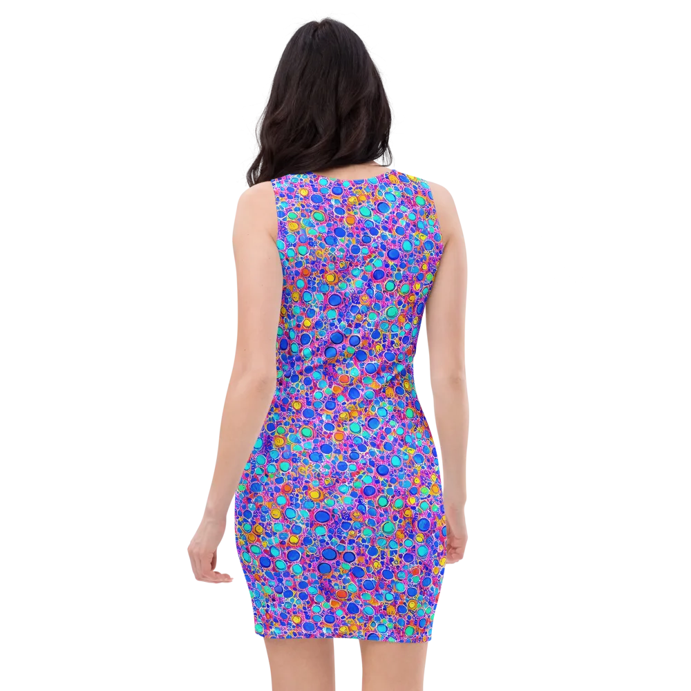 Prism Pollen on Bodycon Dress — Back