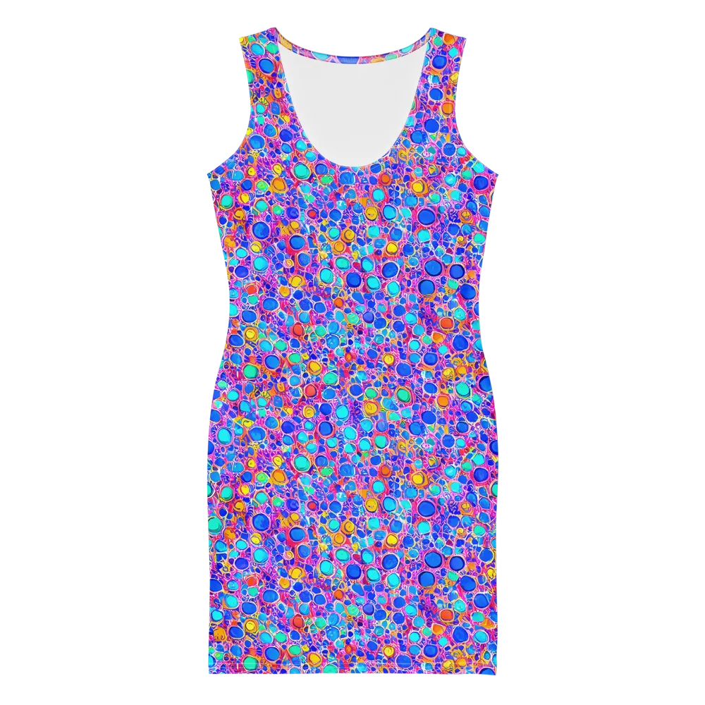 Prism Pollen on Bodycon Dress — Front