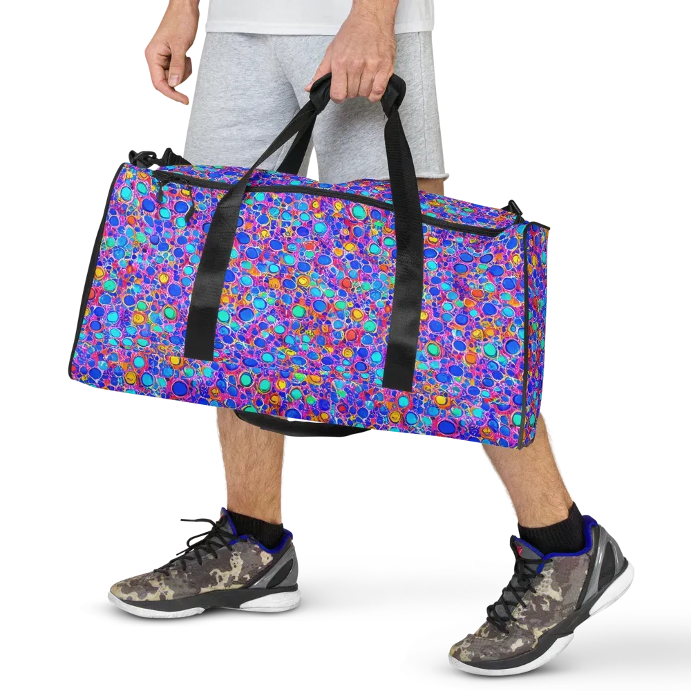 Prism Pollen on Duffle Bag — Front