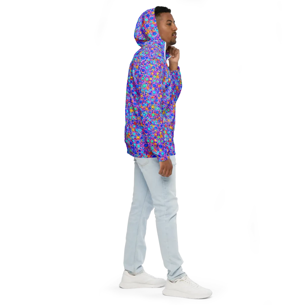 Prism Pollen on Men's Windbreaker — Right