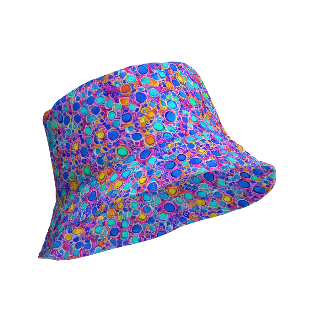 Prism Pollen on Reversible Bucket Hat — Product details Outside