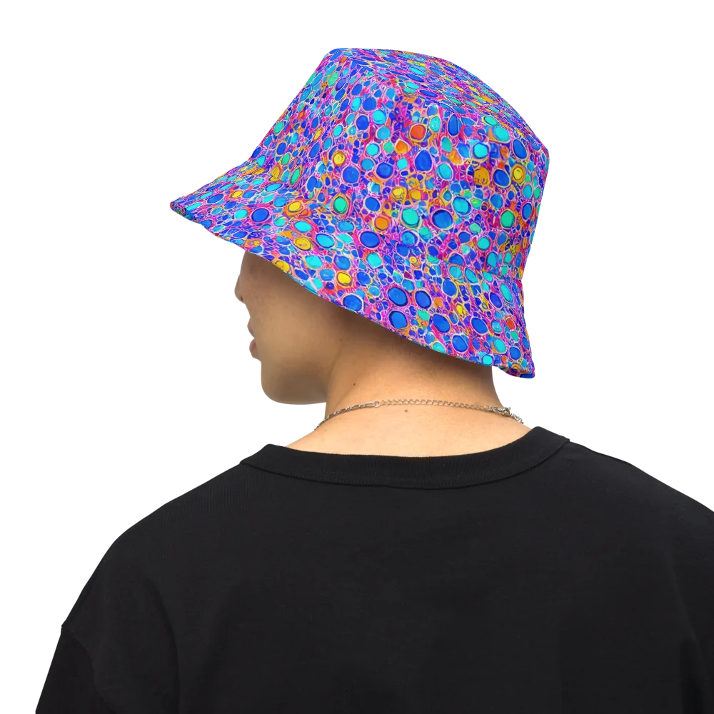 Prism Pollen on Reversible Bucket Hat — Back Inside