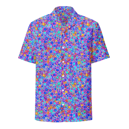 Prism Pollen on a Button Shirt