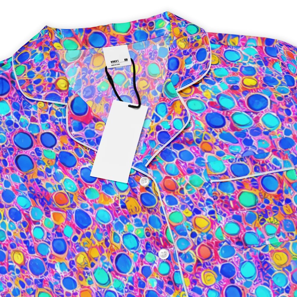 Prism Pollen on Women's Short Sleeve Pajama Top — Product details