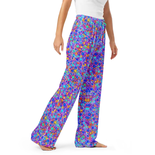 Prism Pollen on a Women's Pajama Pants