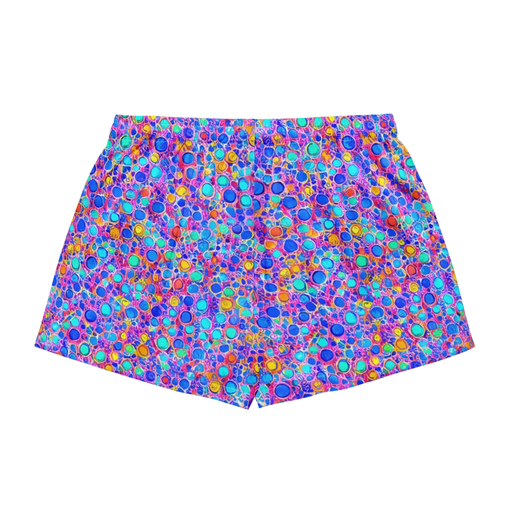 Prism Pollen on Women's Pajama Shorts — Back