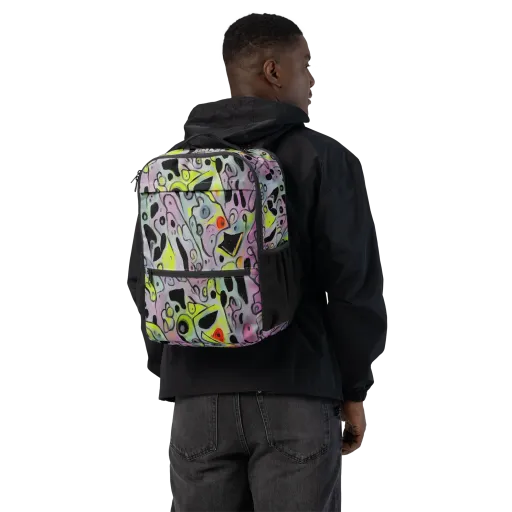 Pastel Mayhem on a Utility Backpack