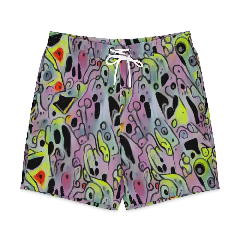 Pastel Mayhem on Men's Board Shorts — Front