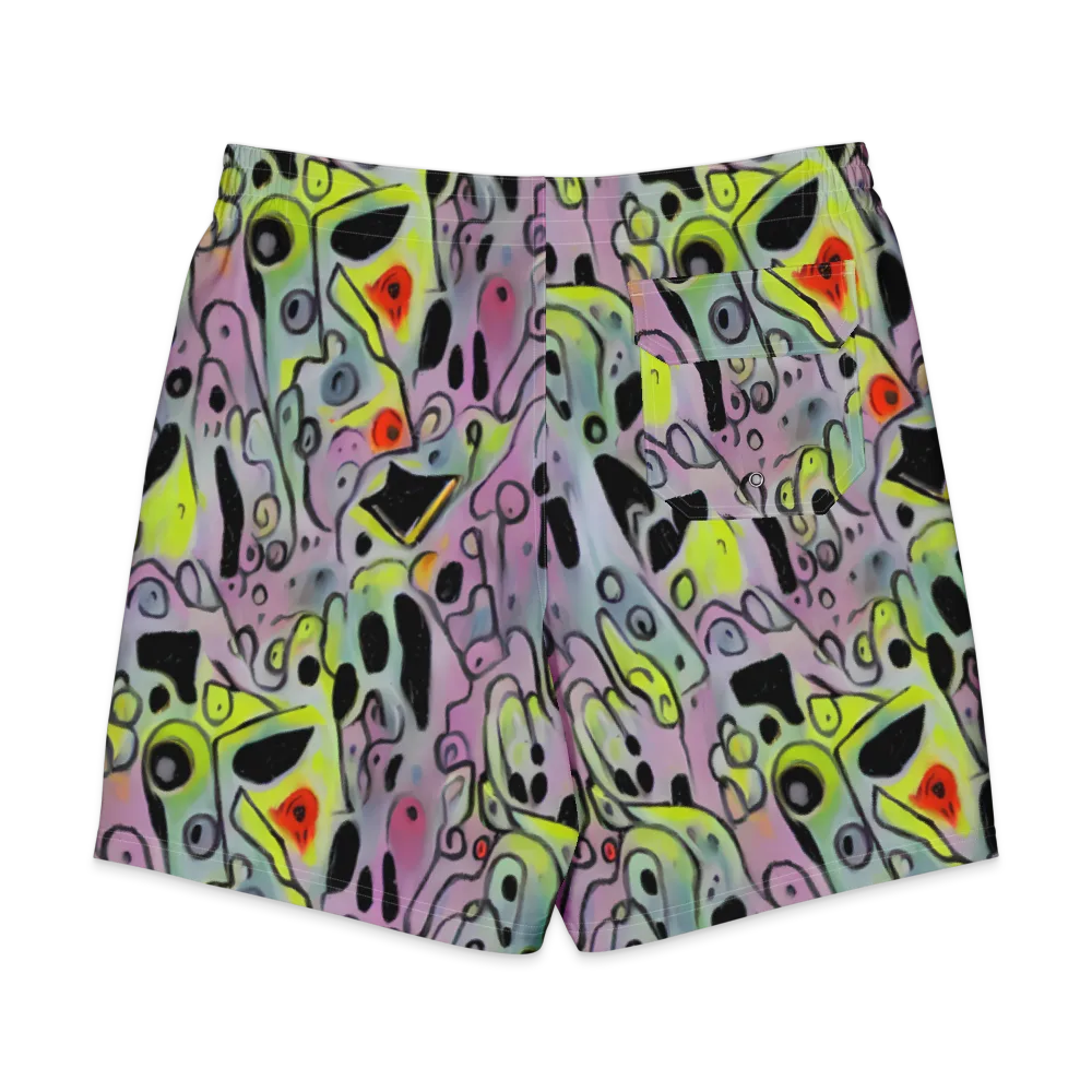 Pastel Mayhem on Men's Board Shorts — Back