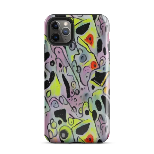 Pastel Mayhem on a Tough Case for iPhone®