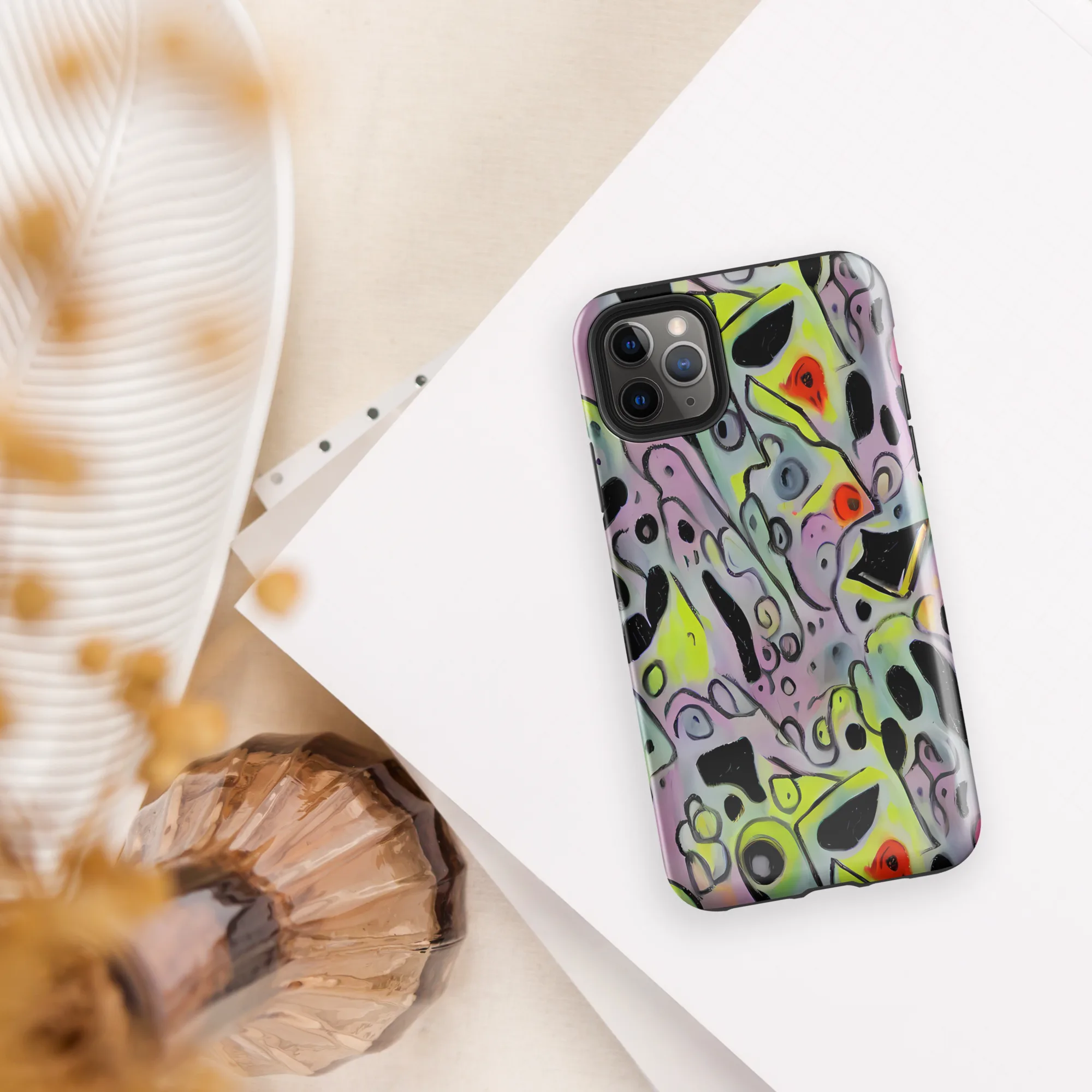Pastel Mayhem on Tough Case for iPhone® — Front