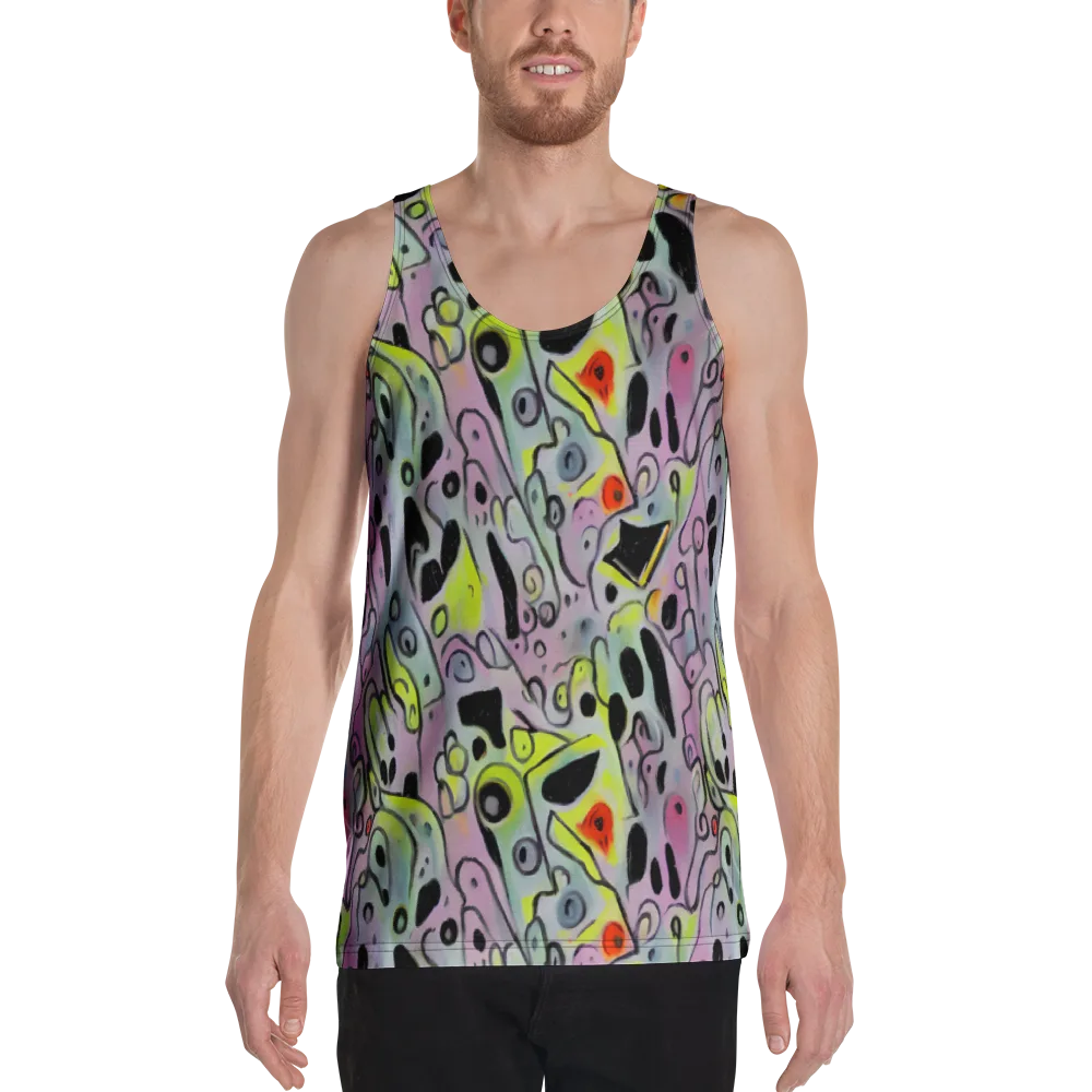 Pastel Mayhem on Men's Tank Top — Front