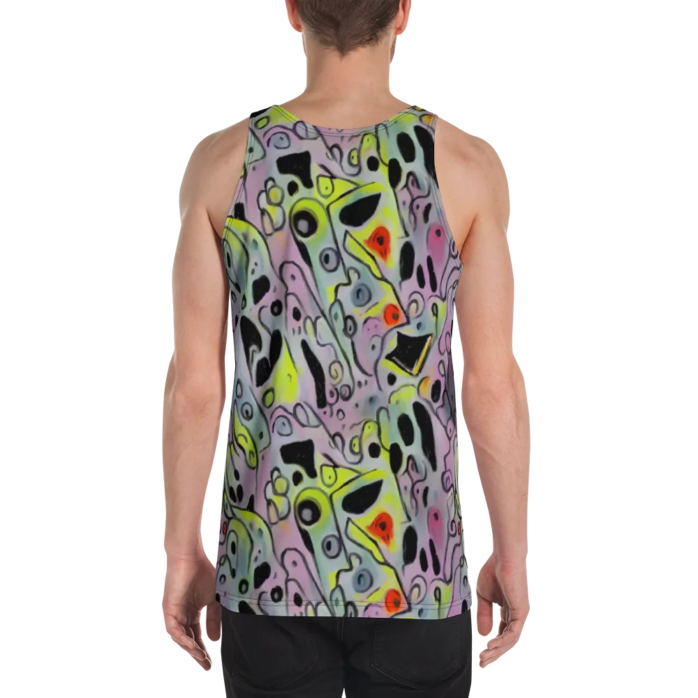 Pastel Mayhem on Men's Tank Top — Back