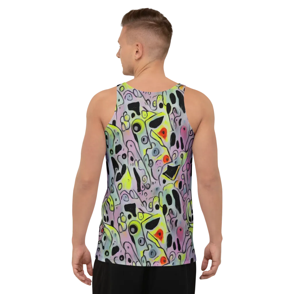 Pastel Mayhem on Men's Tank Top — Back