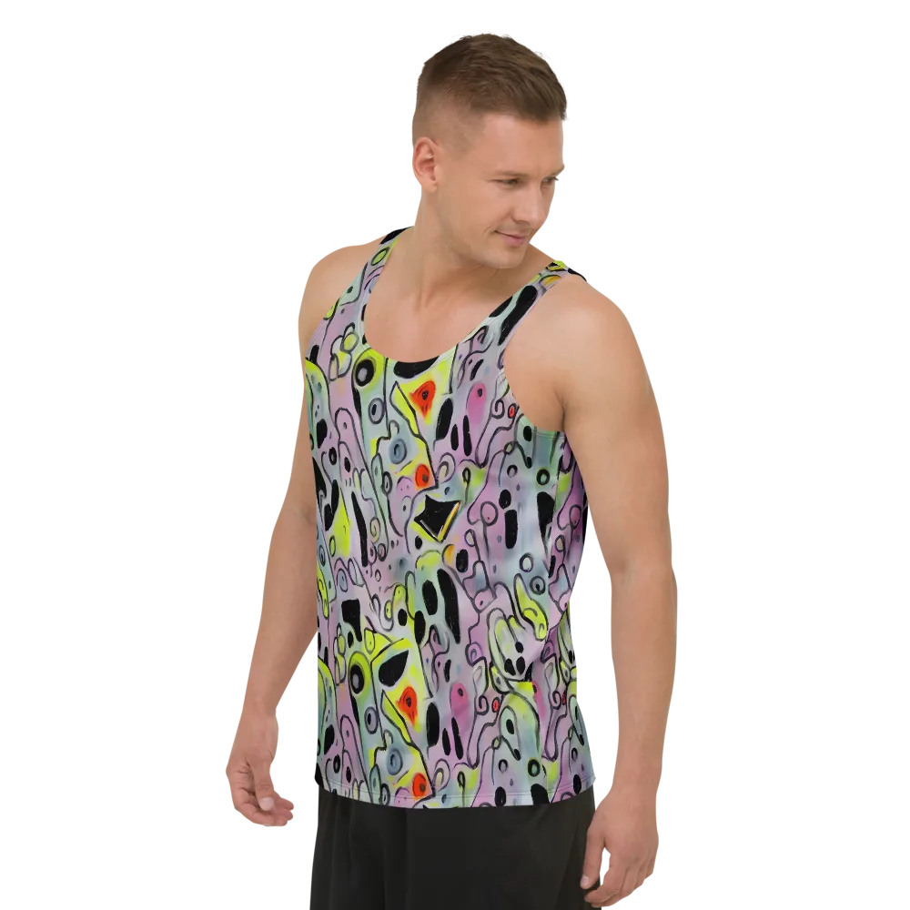 Pastel Mayhem on Men's Tank Top — Left Front